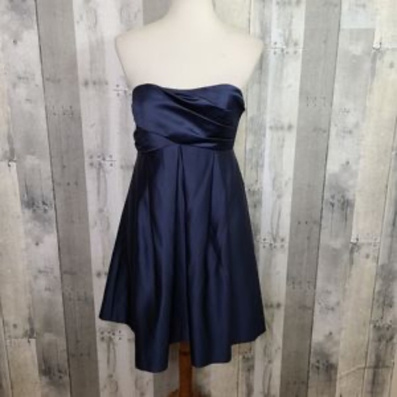 Melissa Sweet Dresses & Skirts - Melissa Sweet Style MS215 Navy Blue Bridesmaid Dress -4